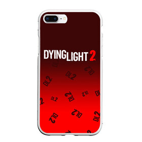 Чехол для iPhone 7Plus/8 Plus матовый с принтом DYING LIGHT 2 ДАИНГ ЛАЙТ в Екатеринбурге, Силикон | Область печати: задняя сторона чехла, без боковых панелей | Тематика изображения на принте: dying | dying light 2 | dyinglight 2 | dyinglight2 | game | games | horror | light | survival | zombie | выживание | даинг | даинг лайт 2 | даинглайт 2 | даинглайт2 | зомби | игра | игры | лайт | лого | логотип | логотипы | свет | символ | символы