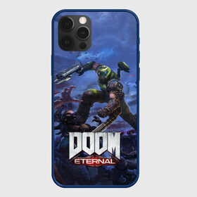 Чехол для iPhone 12 Pro с принтом Doom Eternal The Ancient Gods в Екатеринбурге, силикон | область печати: задняя сторона чехла, без боковых панелей | demon | dlc | doom | doom slayer | doomguy | eternal | games | the ancient gods | демон | древние боги | дум | игры | палач рока