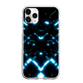 Чехол для iPhone 11 Pro Max матовый с принтом Neon Lights в Екатеринбурге, Силикон |  | blue | cyberpunk2077 | girl | neon | неон | неоновая