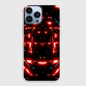 Чехол для iPhone 13 Pro Max с принтом Neon Lights в Екатеринбурге,  |  | blue | cyberpunk2077 | girl | neon | неон | неоновая