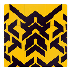 Магнитный плакат 3Х3 с принтом геометрия концепт в Екатеринбурге, Полимерный материал с магнитным слоем | 9 деталей размером 9*9 см | Тематика изображения на принте: абстракция | будущее | геометрия | графика | игры | киберпанк | фантастика | фильмы