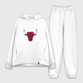 Женский костюм хлопок Oversize с принтом Chicago Bulls в Екатеринбурге,  |  | jordan | michael | michael jordan | баскетбол | джордан | майкл | стиль