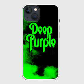 Чехол для iPhone 13 с принтом Deep Purple в Екатеринбурге,  |  | deep purple | альбом | гловер | группа | дееп | деп | ди | дип | диперпл | дипперпл | иэн гиллан | иэн пэйс | лого | логотип | метал | морс | пепл | перпл | прогрессивный | психоделический | рок | символ | хард