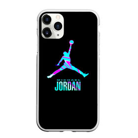 Чехол для iPhone 11 Pro матовый с принтом Jordan в Екатеринбурге, Силикон |  | jordan | michael | nba | баскетбол | джорданмайкл | игра | легенда | майкл джордан | мяч | неон | футбол