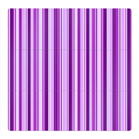 Магнитный плакат 3Х3 с принтом Фиолетово-чёрные полосы в Екатеринбурге, Полимерный материал с магнитным слоем | 9 деталей размером 9*9 см | вертикальные полосы | вертикальный рисунок | линии | полосы | розовый | светлый | темный | фиолетовый | черный