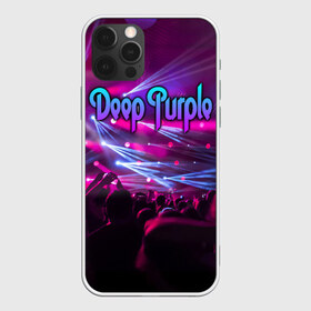 Чехол для iPhone 12 Pro Max с принтом Deep Purple в Екатеринбурге, Силикон |  | deep purple | whoosh | дэвид ковердейл | иэн гиллан | метал | ричи блэкмор | роджер гловер | рок | свист | хард | хэви