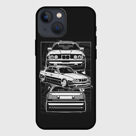 Чехол для iPhone 13 mini с принтом BMW в Екатеринбурге,  |  | Тематика изображения на принте: auto | bmw | car | e | e34 | germany | m | m5 | series | x | авто | автомобиль | бмв | бнв | германия | машина