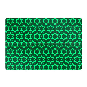 Магнитный плакат 3Х2 с принтом Звезда Давида в Екатеринбурге, Полимерный материал с магнитным слоем | 6 деталей размером 9*9 см | Тематика изображения на принте: вертикальный рисунок | звезда | звезда давида | звёзды | звезды давида | зеленый | зеленый узор | светлый | тёмный | узор