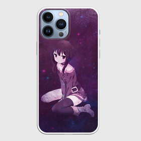 Чехол для iPhone 13 Pro Max с принтом Megumin сидит в космосе в Екатеринбурге,  |  | konosuba | megumin | аниме | мегумин | этот замечательный мир