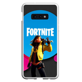 Чехол для Samsung S10E с принтом FORTNITE в Екатеринбурге, Силикон | Область печати: задняя сторона чехла, без боковых панелей | 2019 | battle royale | chapter 2 | epic games | fortnite | game | season x | zombie | зомби | фортнайт