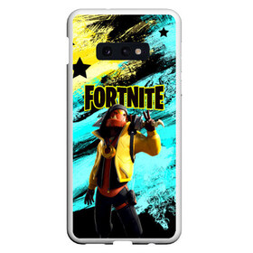 Чехол для Samsung S10E с принтом FORTNITE в Екатеринбурге, Силикон | Область печати: задняя сторона чехла, без боковых панелей | 2019 | battle royale | chapter 2 | epic games | fortnite | game | season x | zombie | зомби | фортнайт