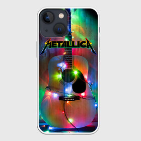 Чехол для iPhone 13 mini с принтом Metallica в Екатеринбурге,  |  | album | black | concert | heavy | kirk | metal | metallica | music | rock | tolls | джеймс хэтфилд | кирк хэмметт | клифф бёртон | ларс ульрих | метал | металлика | трэш