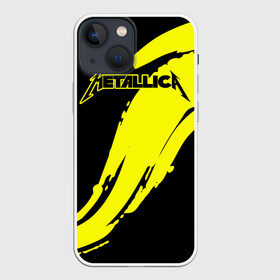 Чехол для iPhone 13 mini с принтом Metallica в Екатеринбурге,  |  | album | black | concert | heavy | kirk | metal | metallica | music | rock | tolls | джеймс хэтфилд | кирк хэмметт | клифф бёртон | ларс ульрих | метал | металлика | трэш