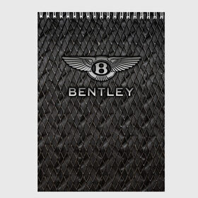 Скетчбук с принтом Bentley в Екатеринбурге, 100% бумага
 | 48 листов, плотность листов — 100 г/м2, плотность картонной обложки — 250 г/м2. Листы скреплены сверху удобной пружинной спиралью | bentayga | bentley flying spur | cayenne | continental gt | doug demuro | бентли | внедорожник | тайкан | тест драйв | турбо