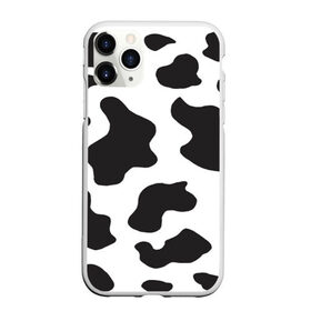 Чехол для iPhone 11 Pro Max матовый с принтом COW PRINT в Екатеринбурге, Силикон |  | animals | cow | cow print | корова | коровий принт