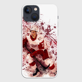 Чехол для iPhone 13 mini с принтом Хоккеист в Екатеринбурге,  |  | арена | вхл | клюшка | ковальчук | кхл | лёд | ледовая арена | овечкин | сборная | спорт | спортивная | спотсмен | фетисов | футбол | хокеист | хокей | хоккеист | хоккеитсты | хоккей | шайба