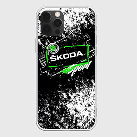 Чехол для iPhone 12 Pro Max с принтом SKODA SPORT в Екатеринбурге, Силикон |  | auto | autosport | avto | car | race | road | skoda | sport | street racing | авто | автоспорт | гонки | дорога | марка | машина | спорт | тачка | трасса | шкода