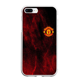 Чехол для iPhone 7Plus/8 Plus матовый с принтом MANCHESTER UNITED. в Екатеринбурге, Силикон | Область печати: задняя сторона чехла, без боковых панелей | Тематика изображения на принте: fc | football | football club | manchester united | sport | английский профессиональный футбольный клуб | манчестер юнайтед | спорт | уефа | униформа | фирменные цвета | фк | футбол | футбольный клуб