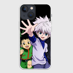 Чехол для iPhone 13 mini с принтом Охотник Hunter Киллуа Золдик в Екатеринбурге,  |  | anime | hunter x hunter | аниме | гон фрикс | манга | охотник х охотник | хантер хантер | хантеры