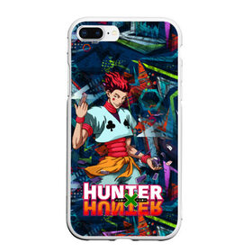 Чехол для iPhone 7Plus/8 Plus матовый с принтом Хисока Hunter x Hunter в Екатеринбурге, Силикон | Область печати: задняя сторона чехла, без боковых панелей | anime | hunter | hunter x hunter | zoldyck | аниме | зодиак | охотник | охотники | хисока