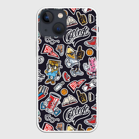 Чехол для iPhone 13 mini с принтом Pop art в Екатеринбурге,  |  | painting | pop art | psy | style | арт | безумство | живопись | искусство | микс | поп