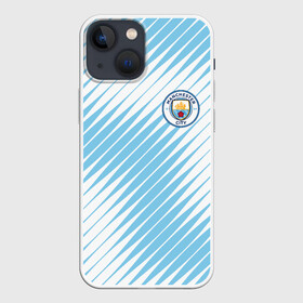 Чехол для iPhone 13 mini с принтом MANCHESTER CITY. в Екатеринбурге,  |  | Тематика изображения на принте: fc | football | football club | manchester city fc | sport | английский футбольный клуб | манчестер | манчестер сити | спорт | спортивный клуб | уефа | униформа | фирменные цвета | фк | футбол | футбольный клуб