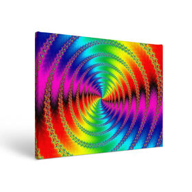 Холст прямоугольный с принтом Цветной гипноз в Екатеринбурге, 100% ПВХ |  | насыщенные цвета | радуга | спираль | цвет | цвета | яркие цвета | ярко