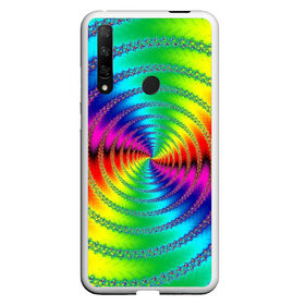 Чехол для Samsung S10E с принтом Цветной гипноз в Екатеринбурге, Силикон | Область печати: задняя сторона чехла, без боковых панелей | Тематика изображения на принте: насыщенные цвета | радуга | спираль | цвет | цвета | яркие цвета | ярко
