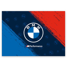 Поздравительная открытка с принтом BMW / БМВ в Екатеринбурге, 100% бумага | плотность бумаги 280 г/м2, матовая, на обратной стороне линовка и место для марки
 | Тематика изображения на принте: 2020 | auto | b m w | bmv | bmw | car | logo | moto | performance | power | series | sport | авто | б м в | бмв | игра | игры | иьц | лого | логотип | марка | машина | мото | мотоцикл | павер | перфоманс | серии | серия | символ | спорт