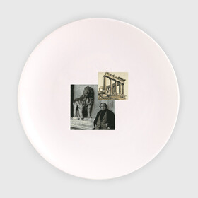 Тарелка 3D с принтом Иосиф Бродский Венеция в Екатеринбурге, фарфор | диаметр - 210 мм
диаметр для нанесения принта - 120 мм | венеция | иосиф бродский