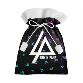 Подарочный 3D мешок с принтом LINKIN PARK / ЛИНКИН ПАРК в Екатеринбурге, 100% полиэстер | Размер: 29*39 см | linkin | linkinpark | logo | lp | music | park | rock | линкин | линкинпарк | лого | логотип | логотипы | лп | музыка | парк | рок | символ
