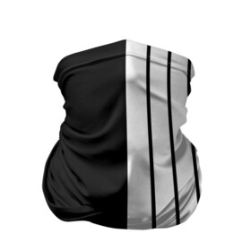 Бандана-труба 3D с принтом Dark knite в Екатеринбурге, 100% полиэстер, ткань с особыми свойствами — Activecool | плотность 150‒180 г/м2; хорошо тянется, но сохраняет форму | artwork | dark knite | two face | линии | полоски