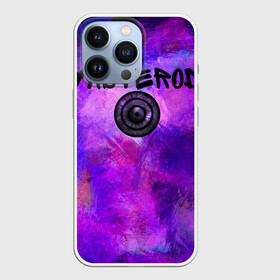 Чехол для iPhone 13 Pro с принтом YASTEROD full paint в Екатеринбурге,  |  | Тематика изображения на принте: eye | paint | purple | rinnegan | yasterod | глаз | краска | риннеган | фиолетовый