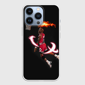 Чехол для iPhone 13 Pro с принтом MICHAEL JORDAN в Екатеринбурге,  |  | jordan | michael | michael jordan | nba | баскетбол | баскетболист | джордан | защитник | майкл | майкл джордан | нба