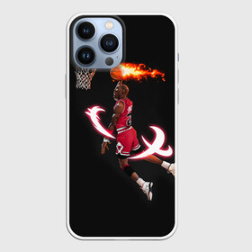 Чехол для iPhone 13 Pro Max с принтом MICHAEL JORDAN в Екатеринбурге,  |  | jordan | michael | michael jordan | nba | баскетбол | баскетболист | джордан | защитник | майкл | майкл джордан | нба