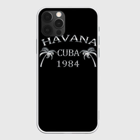 Чехол для iPhone 12 Pro Max с принтом Havana в Екатеринбурге, Силикон |  | 1981 | 1984 | cuba | havana | гавана | закат | куба | пальма | потерялся | прикол | путишествие | путишествия | серебро | че гевара | чегевара | эрнесто