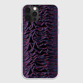 Чехол для iPhone 12 Pro Max с принтом Joy Division Glitch в Екатеринбурге, Силикон |  | glitch | ian curtis | joy division | rock | unknown pleasures | глюк | иэн кёртис | рок