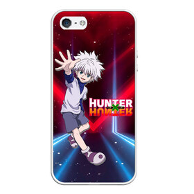 Чехол для iPhone 5/5S матовый с принтом Киллуа Hunter x Hunter в Екатеринбурге, Силикон | Область печати: задняя сторона чехла, без боковых панелей | anime | hunter | hunter x hunter | killua | zoldyck | аниме | зодиак | охотник | охотники