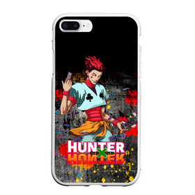 Чехол для iPhone 7Plus/8 Plus матовый с принтом Хисока Hunter x Hunter в Екатеринбурге, Силикон | Область печати: задняя сторона чехла, без боковых панелей | anime | hunter | hunter x hunter | zoldyck | аниме | зодиак | охотник | охотники | хисока