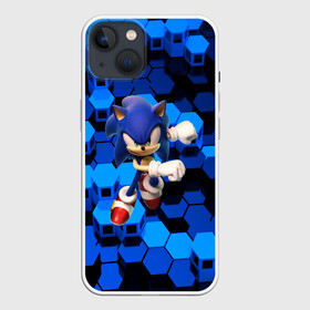 Чехол для iPhone 13 с принтом Sonic в Екатеринбурге,  |  | hedgehog | metal sonic | silver | silver the hedgehog | sonic | sonic boom | sonic the hedgehog | ёж сонник | игры | соник | фильмы