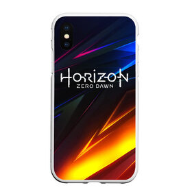 Чехол для iPhone XS Max матовый с принтом Horizon Zero Dawn STRIPES в Екатеринбурге, Силикон | Область печати: задняя сторона чехла, без боковых панелей | aloy | antasy girl | art | artwork | digital art | fantasy | horizon | horizon: zero dawn | landscape | tallneck | warrior fantasy | weapon | zero dawn