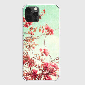Чехол для iPhone 12 Pro Max с принтом Цветы в Екатеринбурге, Силикон |  | весна | дерево | природа | розы | цветок | цветы