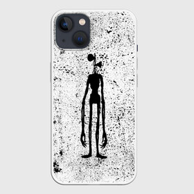 Чехол для iPhone 13 с принтом Сиреноголовый в Екатеринбурге,  |  | Тематика изображения на принте: siren head | zombie | великан | гигант | голова | гранж | гуманоид | зверь | зомби | инопланетянин | клещни | криптид | мистика | монстр | нло | пришелец | сирена | скелет | страшный | существа | тень | титан