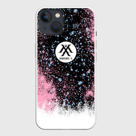 Чехол для iPhone 13 с принтом MONSTA X в Екатеринбурге,  |  | k pop | monsta x | абстракция | айэм | брызги | вонхо | джухон | кейпоп | кихен | корея | минхек | монста икс | монста х | оппа | хенвон | чангюн | шону