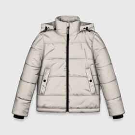 Зимняя куртка для мальчиков 3D с принтом Радуга v2 - бежевый в Екатеринбурге, ткань верха — 100% полиэстер; подклад — 100% полиэстер, утеплитель — 100% полиэстер | длина ниже бедра, удлиненная спинка, воротник стойка и отстегивающийся капюшон. Есть боковые карманы с листочкой на кнопках, утяжки по низу изделия и внутренний карман на молнии. 

Предусмотрены светоотражающий принт на спинке, радужный светоотражающий элемент на пуллере молнии и на резинке для утяжки | бежевый | без дизайна | без картинки | одноцветные | текстура