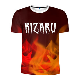 Мужская футболка 3D спортивная с принтом KIZARU / КИЗАРУ в Екатеринбурге, 100% полиэстер с улучшенными характеристиками | приталенный силуэт, круглая горловина, широкие плечи, сужается к линии бедра | Тематика изображения на принте: family | haunted | kizaru | logo | music | rap | rapper | кизару | лого | логотип | логотипы | музыка | рэп | рэпер | рэперы | символ | символы | фэмили | хантед