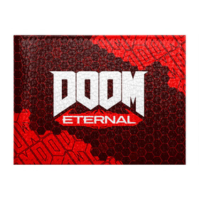 Обложка для студенческого билета с принтом DOOM ETERNAL / ДУМ ЭТЕРНАЛ в Екатеринбурге, натуральная кожа | Размер: 11*8 см; Печать на всей внешней стороне | Тематика изображения на принте: bfg | brutal | doom | eternal | ethernal | game | games | logo | дум | игра | игры | лого | логотип | логотипы | символ | символы | этернал