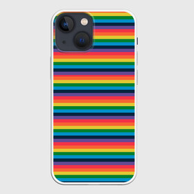 Чехол для iPhone 13 mini с принтом Радужный флаг в Екатеринбурге,  |  | pride | rainbow | tiktok | мем | оля тыква | подсяду | прайд | привет | привет я подсяду | радуга | радужный флаг | тик ток | тикток | феминизм | феминитивы | я подсяду