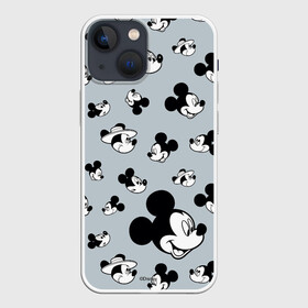 Чехол для iPhone 13 mini с принтом Так много Микки в Екатеринбурге,  |  | disney | mickey mouse | дисней | мики маус | микки маус | мышонок | уолт дисней