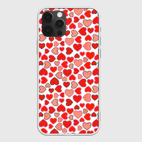 Чехол для iPhone 12 Pro Max с принтом Сердечки паттерн в Екатеринбурге, Силикон |  | cute | love is | valentines day | you | алые | валентина | влюбленные | девушке | день рождения | дружба | жена | лучшая | любимая | люблю | любовь | мама | марта | милые | нежные | подарок | свадьба | серде | сердца
